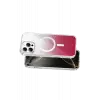 Onegif Apple iPhone 16 Pro Max Sora Simli Magsafe Kapak - Kırmızı
