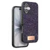 Onegif Apple iPhone 17 Bright Simli Kapak - Derin Mor