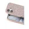 Onegif Apple iPhone 17 Bright Simli Kapak - Pembe