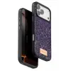 Onegif Apple iPhone 17 Pro Bright Simli Kapak - Derin Mor