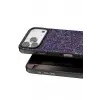Onegif Apple iPhone 17 Pro Bright Simli Kapak - Derin Mor