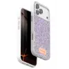 Onegif Apple iPhone 17 Pro Bright Simli Kapak - Lila