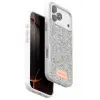 Onegif Apple iPhone 17 Pro Max Bright Simli Kapak - Beyaz