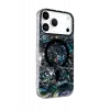 Onegif Apple iPhone 17 Pro Max Mila Dalgalı Magsafe Kapak - Lacivert