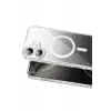 Onegif Apple iPhone 17 Sora Simli Magsafe Kapak - Siyah