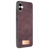 Onegif Samsung Galaxy A06 Bright Simli Kapak - Derin Mor