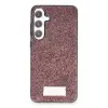 Onegif Samsung Galaxy A25 5G Bright Simli Kapak - Derin Mor