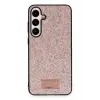 Onegif Samsung Galaxy A25 5G Bright Simli Kapak - Pembe