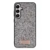 Onegif Samsung Galaxy A55 5G Bright Simli Kapak - Gümüş