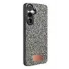 Onegif Samsung Galaxy A57 5G Bright Simli Kapak - Gold