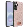 Onegif Samsung Galaxy A57 5G Bright Simli Kapak - Pembe