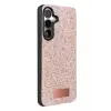 Onegif Samsung Galaxy A57 5G Bright Simli Kapak - Pembe