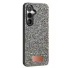 Onegif Samsung Galaxy S24 Bright Simli Kapak - Gold