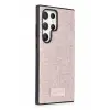 Onegif Samsung Galaxy S24 Ultra Bright Simli Kapak - Pembe