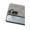 Onegif Samsung Galaxy S25 Bright Simli Kapak - Gümüş