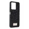 Onegif Xiaomi Redmi 13C Bright Simli Kapak - Siyah