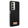 Onegif Xiaomi Redmi 15 4G Bright Simli Kapak - Siyah