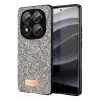 Onegif Xiaomi Redmi Note 14 Pro 5G Bright Simli Kapak - Gold
