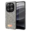 Onegif Xiaomi Redmi Note 14 Pro 5G Bright Simli Kapak - Gold
