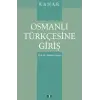 Osmanlı Türkçesine Giriş