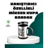 Otomatik Karıştırmalı Termos Kupa | Ergonomik Tasarım