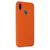 P20 Lite Kılıf Nano içi Kadife Silikon - Turuncu