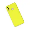P30 Lite Kılıf Nano içi Kadife Silikon - Sarı