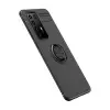 P40 Pro Kılıf Range Yüzüklü Silikon - Siyah