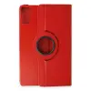 Pad 6 Kılıf 360 Tablet Deri Kılıf - Kırmızı