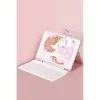 Pad 6 Kılıf KC01 Smart Klavyeli Tablet Kılıfı - Pembe