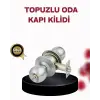 Paslanmaz Çelik Dayanıklı Topuzlu Kapı Kilidi