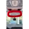Peluş Dikiz Ayna Kılıfı Süs Kırmızı