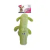 Peluş Timsah Köpek Oyuncağı Yeşil 32x17x9 Cm