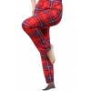 Pijama Altı Modal  Ring Viskon Kumaş-Ekose Desenli