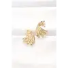 Pirinç Gold Renk Küpe