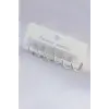 Pirinç Gümüş Renk Oval Küpe Seti