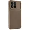 Poco F8 Pro Auto Focus Karbon Kapak - Kahverengi