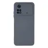 Poco M4 Pro 4G Kılıf Nano içi Kadife Silikon - Gri