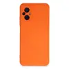 Poco M5 Kılıf Nano içi Kadife Silikon - Turuncu