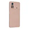 Poco X4 Pro 5G Kılıf Nano içi Kadife Silikon - Pudra