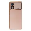 Poco X4 Pro 5G Kılıf Volet Silikon - Pembe