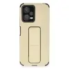 Poco X5 5G Kılıf Mega Standlı Silikon - Gold