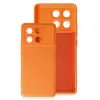 Poco X6 Pro Kılıf Nano içi Kadife Silikon - Siyah