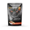 Pouch Somonlu ve Ciğerli Tahılsız Yetişkin Kedi Konservesi 85 Gr