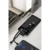 Powerbank 20.000 Mah LCD Ekran USB Lightning Type-C Uyumlu İOS ve Android