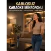 Profesyonel Kablosuz Mikrofon Seti Çift Mikrofonlu