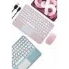 Profesyonel Wifi Q Klavye Bluetooth Klavye Touchpad 10.8 Inç