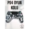 PS4 Oyun Kolu Kamuflaj Desenli Joystick