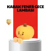 Pumpkin LED Night Light Dokunmatik Şarjlı Silikon Gece Lambası