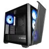 RAMPAGE CRAFT TEMPERLİ CAM+MESH Siyah ARGB FAN+TYPE-C ATX MİD-T GAMING KASA